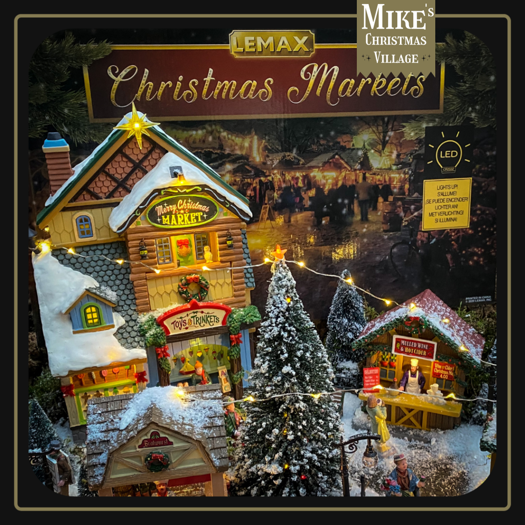 Lemax Christmas Market DIY Tutorial – Mike's Christmas Village